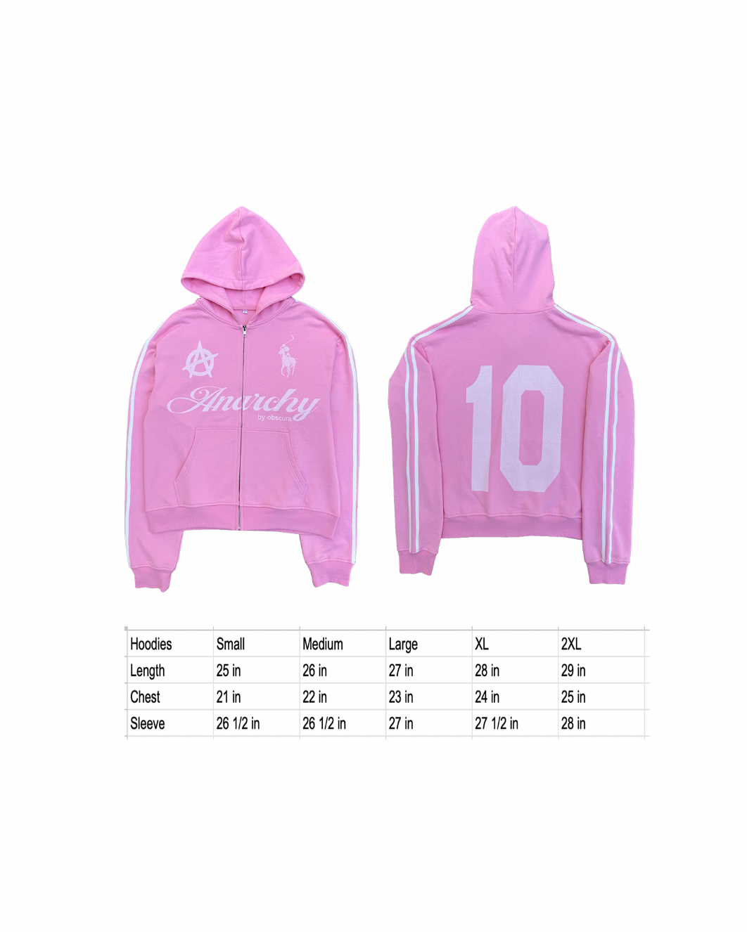 Anarchy Zip Up