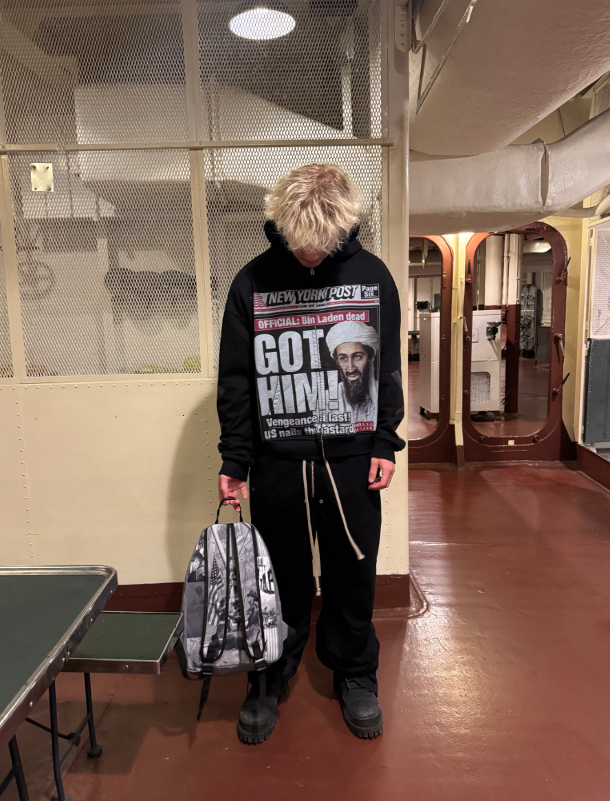 Black Bin Laden Zip-up