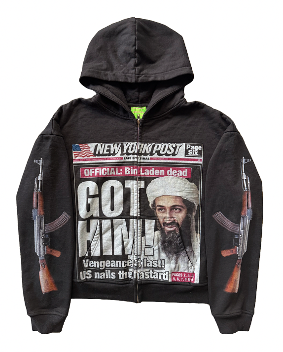 Black Bin Laden Zip-up