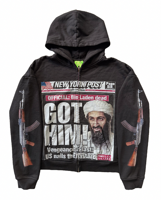 Black Bin Laden Zip-up